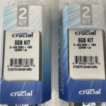 Crucial 8GB (2x4GB) DDR3 1600MHz PC3-12800 240-Pin Desktop RAM Kit 1.5V Tested