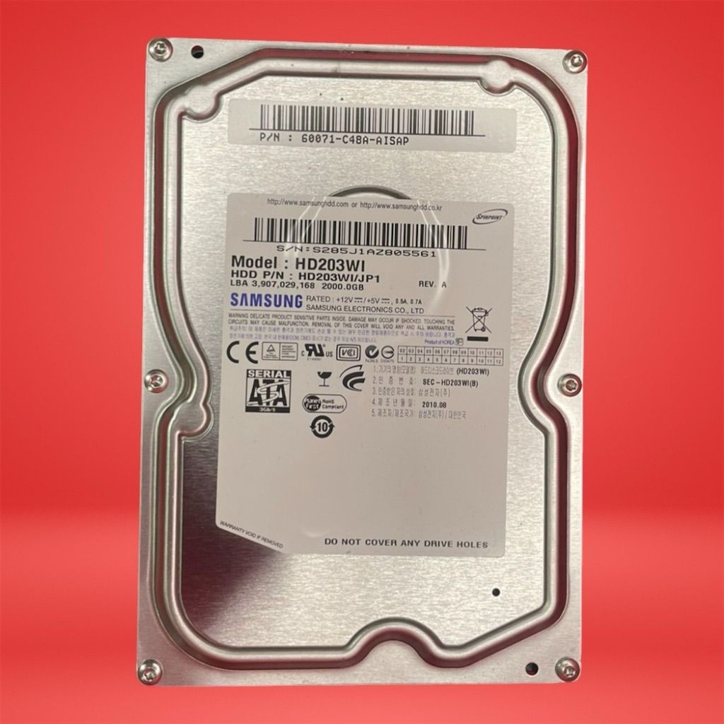 Samsung Spinpoint F3 HD203WI 2TB 3.5" SATA 7200RPM HDD – Tested