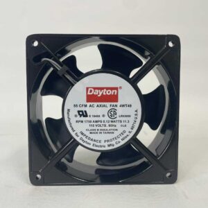 Dayton 4WT49 Axial Cooling Fan 115V 55CFM 4.7in Square Industrial HVAC