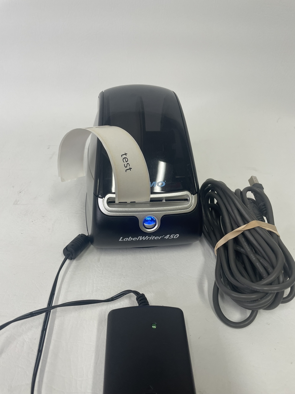 Dymo LabelWriter 450 Desktop Label Barcode Printer 1750110 | Power Adapter+USB
