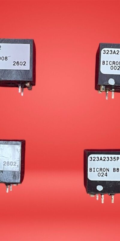 Lot 4x Bicron Signal Switching Power Relays ‑ General Purpose