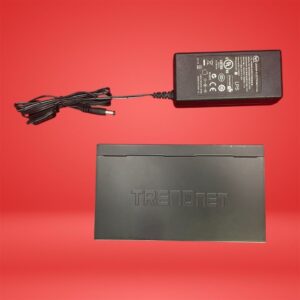 TRENDnet 8-Port 10/100 PoE Unmanaged Desktop Switch Fast Ethernet TPE-S80