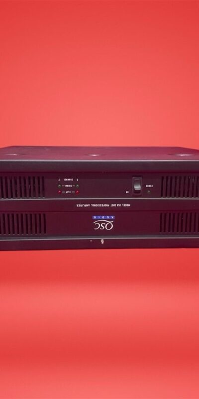 QSC ISA300T 300W 70V Rack Mount Power Amplifier Pro Audio