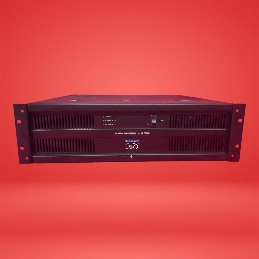 QSC ISA300T 300W 70V Rack Mount Power Amplifier Pro Audio