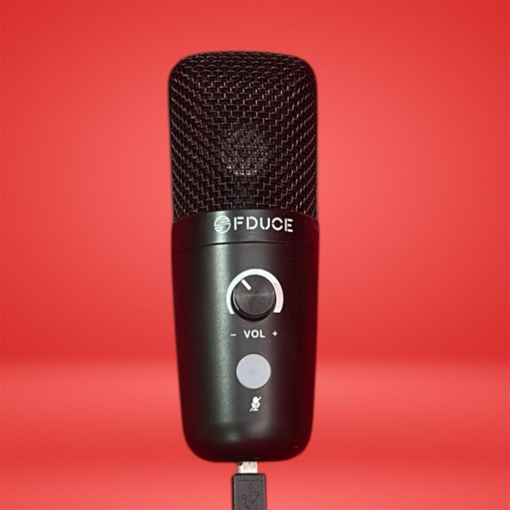 FDUCE S6F2 USB Condenser Microphone Kit Gaming Streaming Podcast PC
