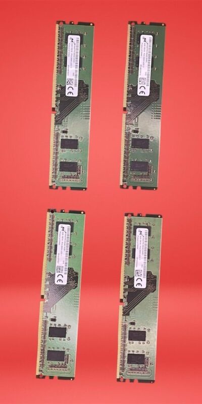 Micron 4GB DDR4-2666 PC4-21300 1Rx16 Desktop RAM 933274-001 Tested