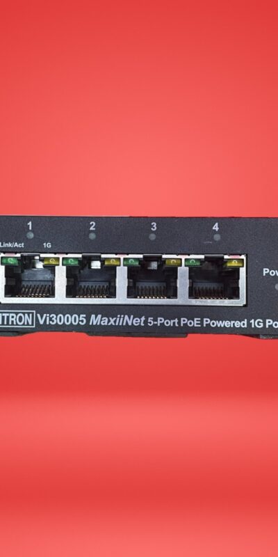 Vigitron Vi30005 5-Port Gigabit PoE-Powered Unmanaged Network Switch 10/100/1000