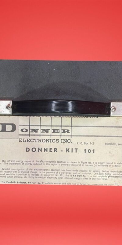 Vintage Donner Kit 101 Electronics Analyzer Signal Tester Lab Trainer Works