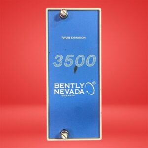 Bently Nevada 3500 128277-01 Half-Height Future Expansion Faceplate