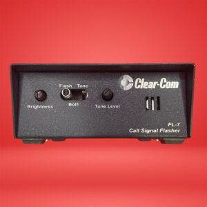 Clear-Com FL-7 Call Signal Flasher LED Visual & Audible Alert