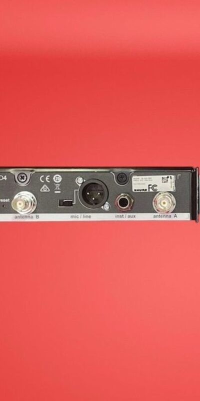 Shure ULXS4 Wireless Microphone Receiver with Antenna No AC Adapter