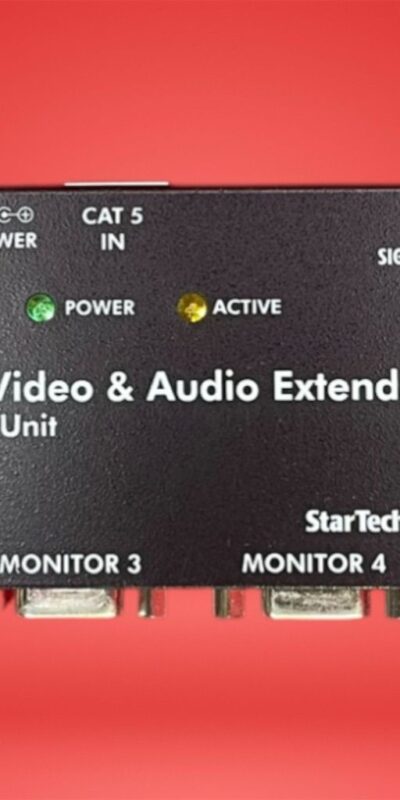 StarTech ST122UTPA VGA Video & Audio Extender Remote Unit Plug-and-Play CAT 5