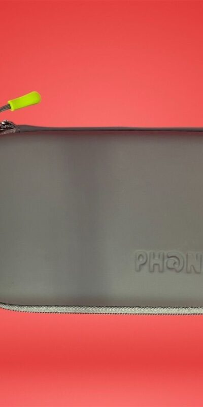 Phonak Hearing Aid Accessory Set with Travel Case & Charger Gray