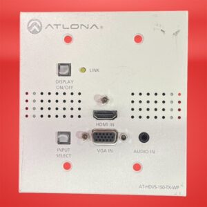 Atlona AT-HDVS-150-TX-WP HDMI/VGA to HDBaseT Wall Plate Switcher