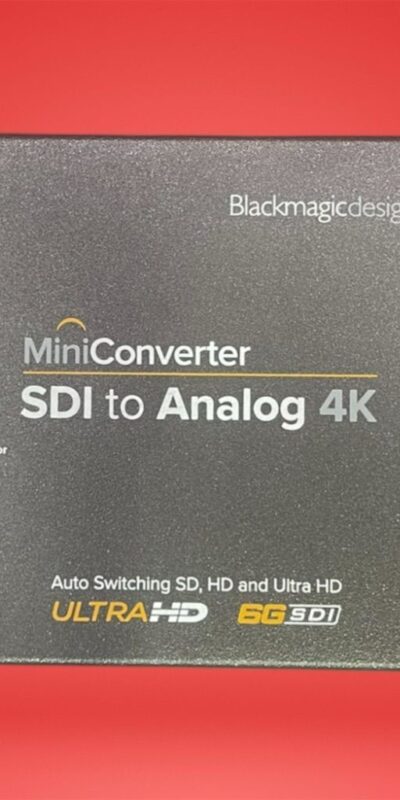 Blackmagic Design Mini Converter SDI to Analog 4K Video Converter