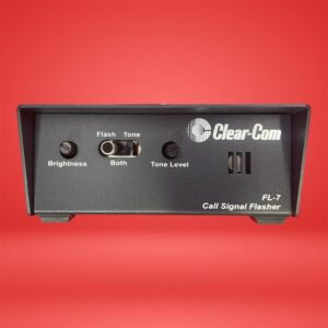 Clear-Com FL-7 Call Signal Flasher with Adjustable Brightness & Tone Control