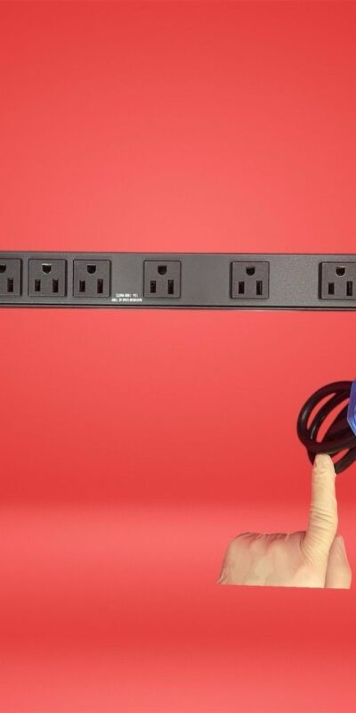 Furman M-8X2 1U Rack Mount Power Distribution Unit 8 Outlets Surge Protection