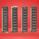 Lot of 4 Sinclair Vintage 4MB 30-Pin SIMM Memory Modules for SPARC/Apple Mac