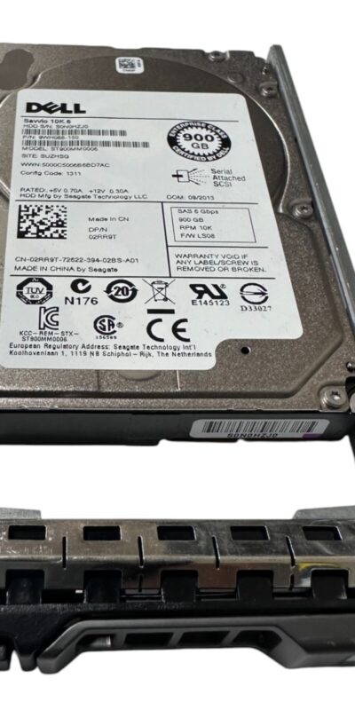 Dell 900GB 10K 2.5" SAS 6Gb ST900MM0006 2RR9T HDD Savvio Enterprise