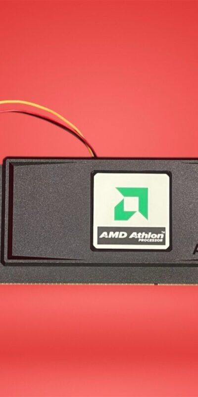 AMD Athlon 550MHz (AMD-K7550MTR51B R) Processor and Heat sync with Fan