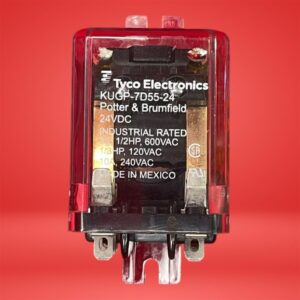 TE Connectivity Power Relay 24VDC 10A DPDT Industrial Rated