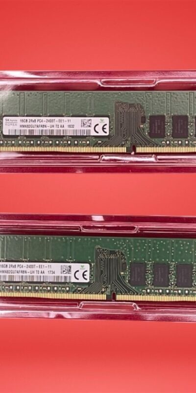Pack of 2 SK Hynix 16GB DDR4 ECC UDIMM Server Memory RAM PC4-2666V
