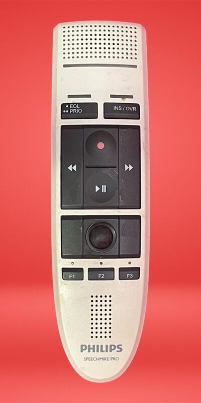 Philips SpeechMike Pro III 3200/0 USB Noise-Canceling Dictation Microphone