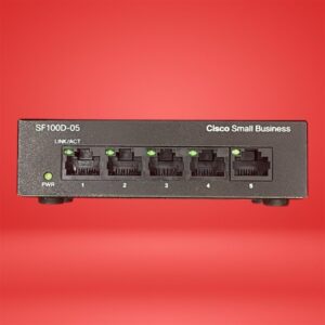 Cisco SF100D-05 v2 5-Port 10/100 Small Business Desktop Switch