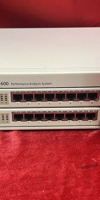 Spirent SmartBits 600 Chassis w/ 2× LAN-3100A 10/100 Ethernet Modules TESTED