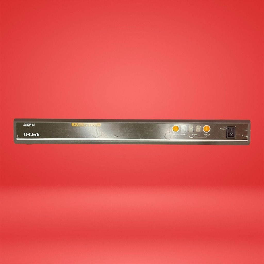 D-Link 8-Port KVM Switch PS/2 VGA Wired Ethernet RJ-45