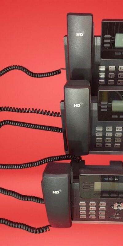 Yealink T42G Gigabit IP Desk Phone VoIP System Lot of 3