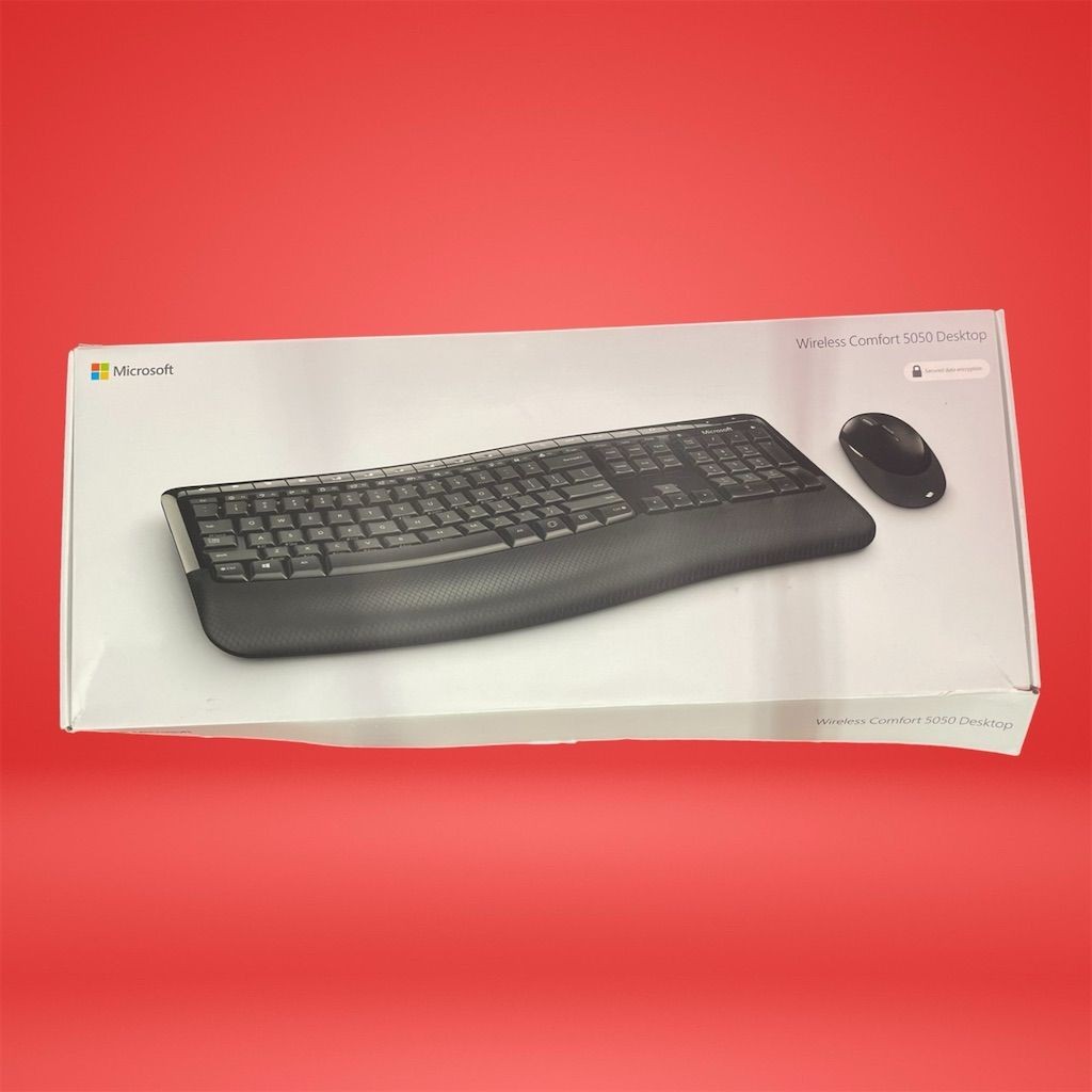 Microsoft Wireless Comfort Desktop 5050 Keyboard & Mouse Combo Black