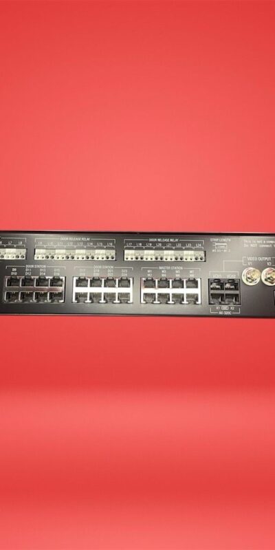 Aiphone AX-248C Central Exchange Unit for 24 Doors 8 Masters Black