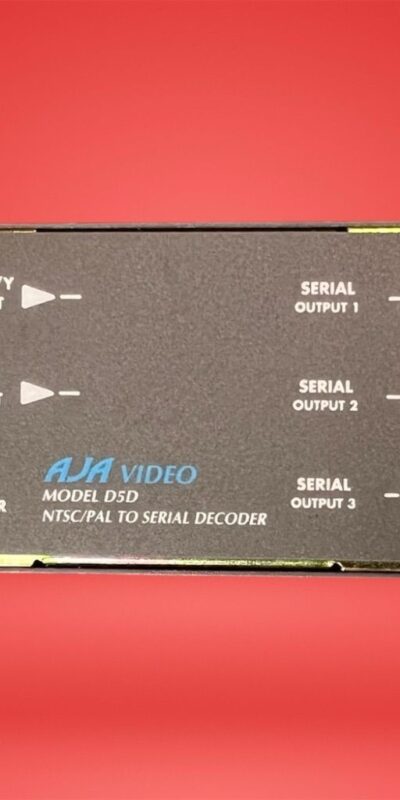 AJA Video Converter D5D NTSC/PAL to Serial Decoder Digital