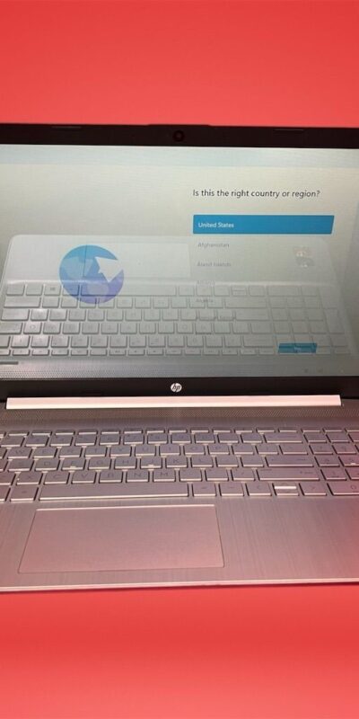 HP Laptop 15-ef0xxx 15.6" AMD RYZEN 7 3700U 16GB RAM 256GB NVMe Win 11 Home