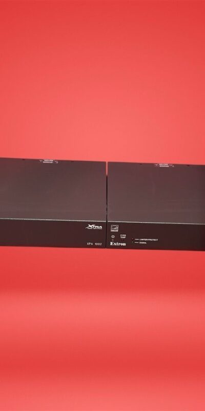 Extron Audio Amplifier Set XPA 2001 & XPA 1002 200W Digital -Channel