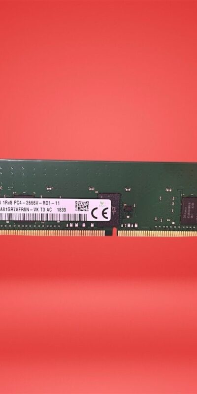 SK Hynix HMA81GR7AFR8N-VK 8GB DDR4 2666MHz ECC RDIMM Server Memory RAM