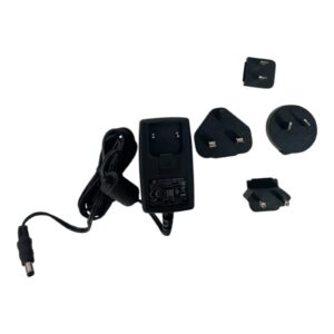 Universal 5V 3A Power Adapter w/ Multi-Plug Intl Blades AC/DC Charger