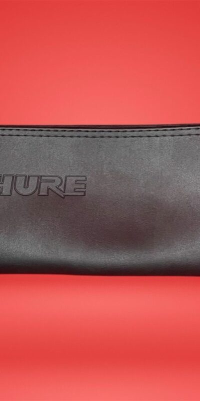 Shure Black Microphone Pouch