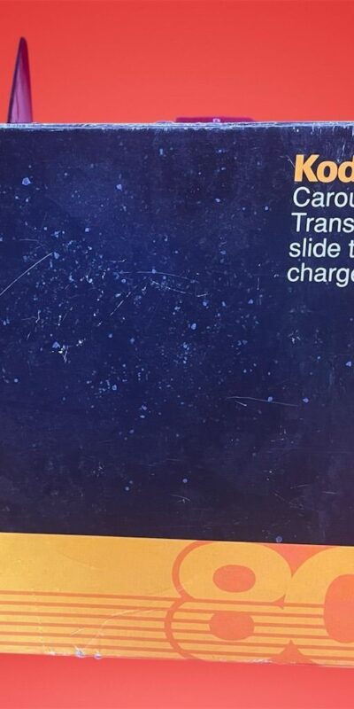 Vintage Kodak Carousel Transvue 80 Slide Tray with Box