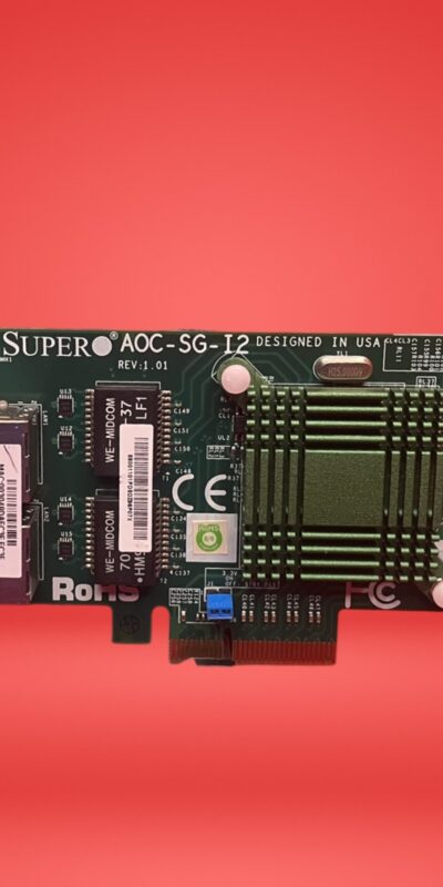 Supermicro AOC-SG-12 /Netgear RN12P2GE-100WWS Gigabit Ethernet Card 100-14517-01