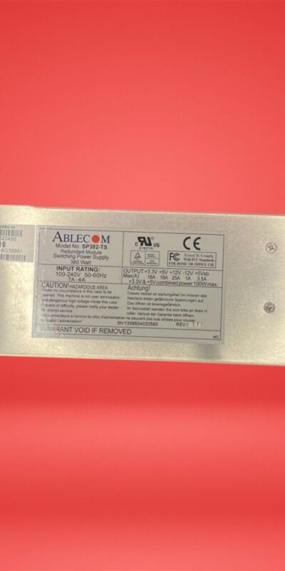Ablecom 380W Redundant Hot Swap Power Supply Module