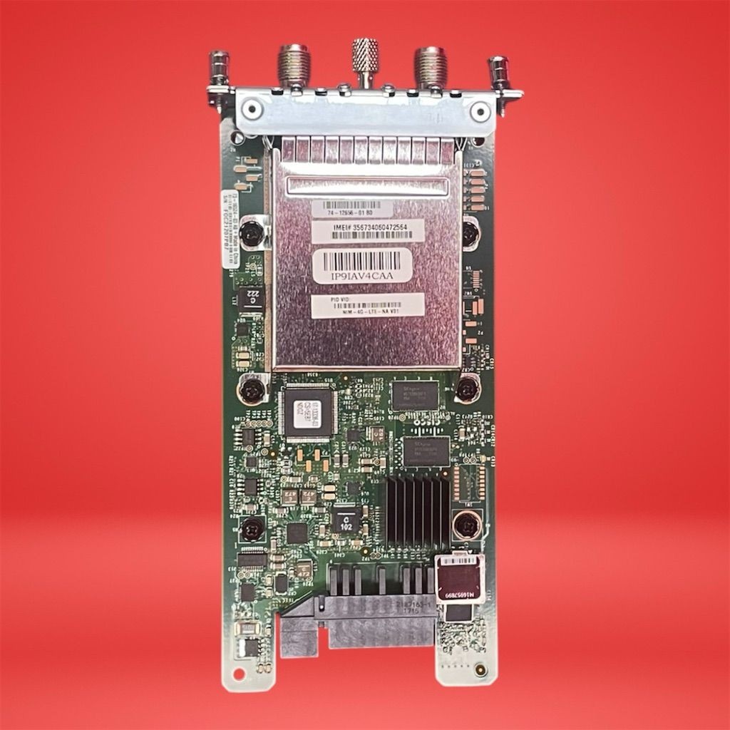 Cisco NIM-4G-LTE-VZ 4G LTE Verizon Network Interface Module