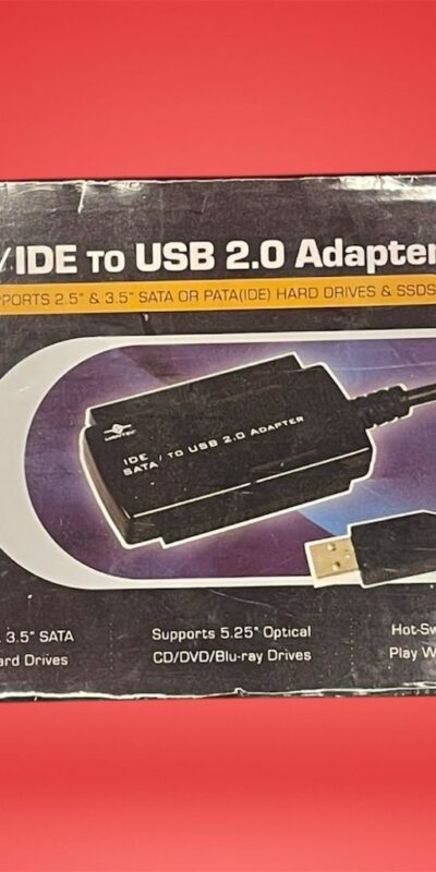 Vantec SATA/IDE to USB 2.0 Portable Adapter Black