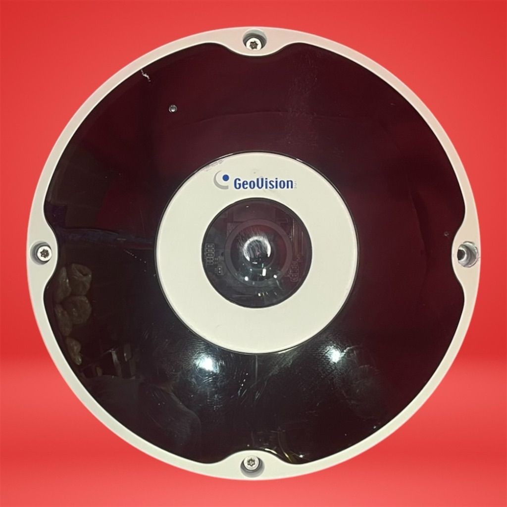 GeoVision GV-FER12203 12MP Fisheye Network Camera Wireless IR Outdoor/Indoor Use