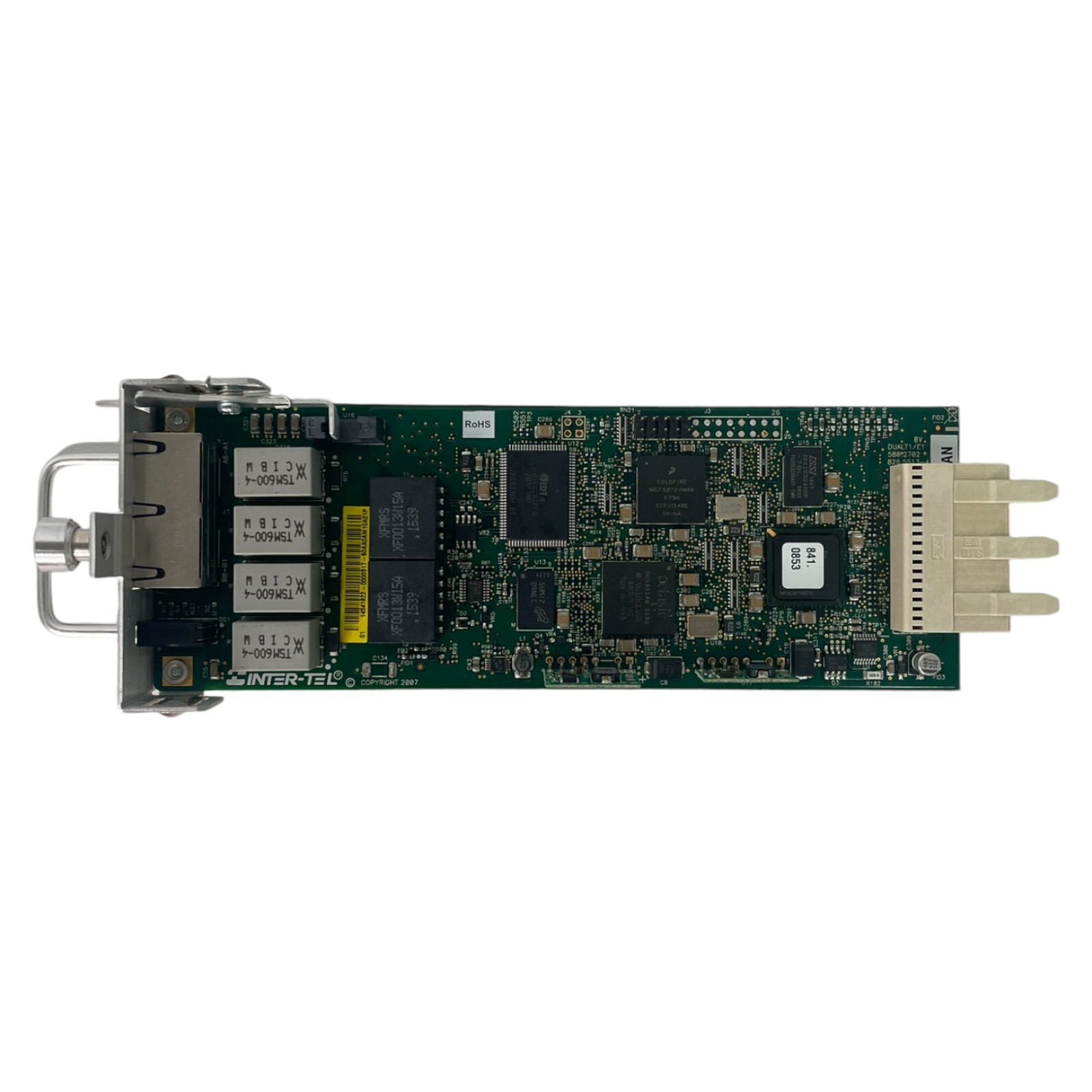 Mitel Inter-Tel 5000 HX Dual T1/E1 PRI Digital Line Card 580.2702