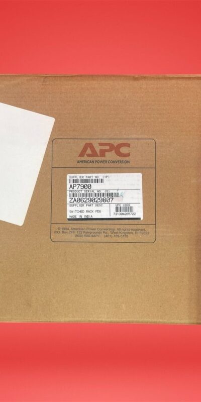 APC Rack Switched PDU Voltage Regulator