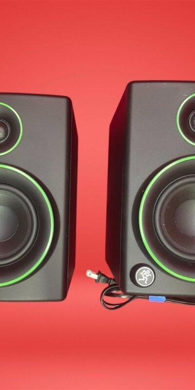 Mackie CR4BT Bluetooth Studio Monitors Pair Black Professional Sound Pair