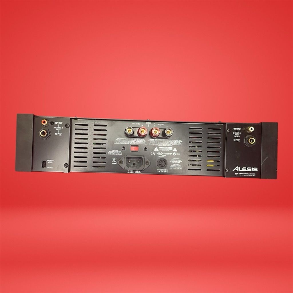 Alesis RA150 Studio Monitor Amplifier Black High-Quality Sound