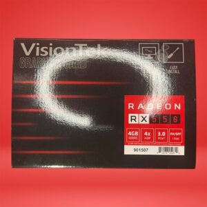 VisionTek AMD Radeon RX 550 4GB GDDR5 Graphics Card 4x Mini DP